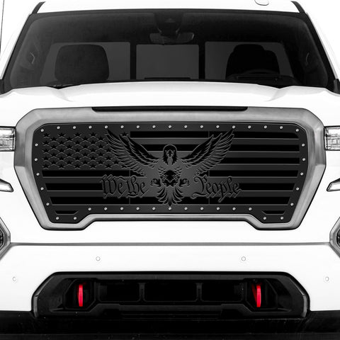1 Piece Steel Grille for GMC Sierra 2019-2021 - WE THE PEOPLE