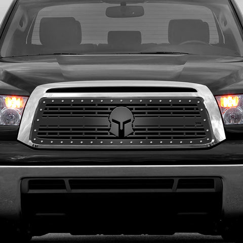 1 Piece Steel Grille for Toyota Tundra 2010-2013 - SPARTAN