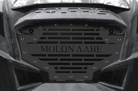 1 Piece Steel Grille for Polaris RZR 800/900 2011-2014 - MOLON LABE