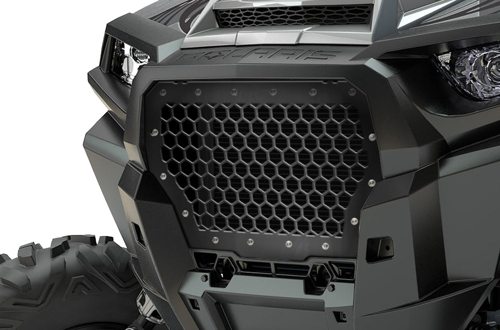 1 Piece Steel Grille for Polaris RZR Turbo 2017-2018 - HEX – 300