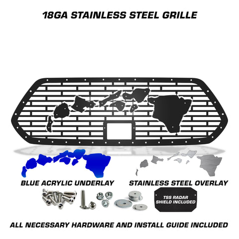 Toyota, Tacoma, Grilles, Truck Grilles, Truck, Grille, Grill, 300 Industries, Powder Coat, Aftermarket Accessories