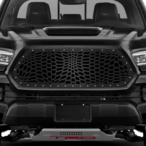 1 Piece Steel Grille for Toyota Tacoma 2016-2017 - MARINE CAMO