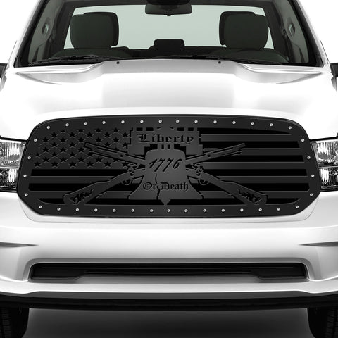 1 Piece Steel Grille for Dodge Ram 1500 2013-2018 - LIBERTY OR DEATH