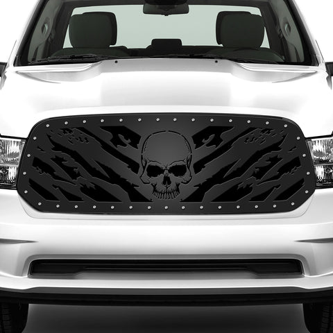 1 Piece Steel Grille for Dodge Ram 1500 2013-2018 - NIGHTMARE (RTS)