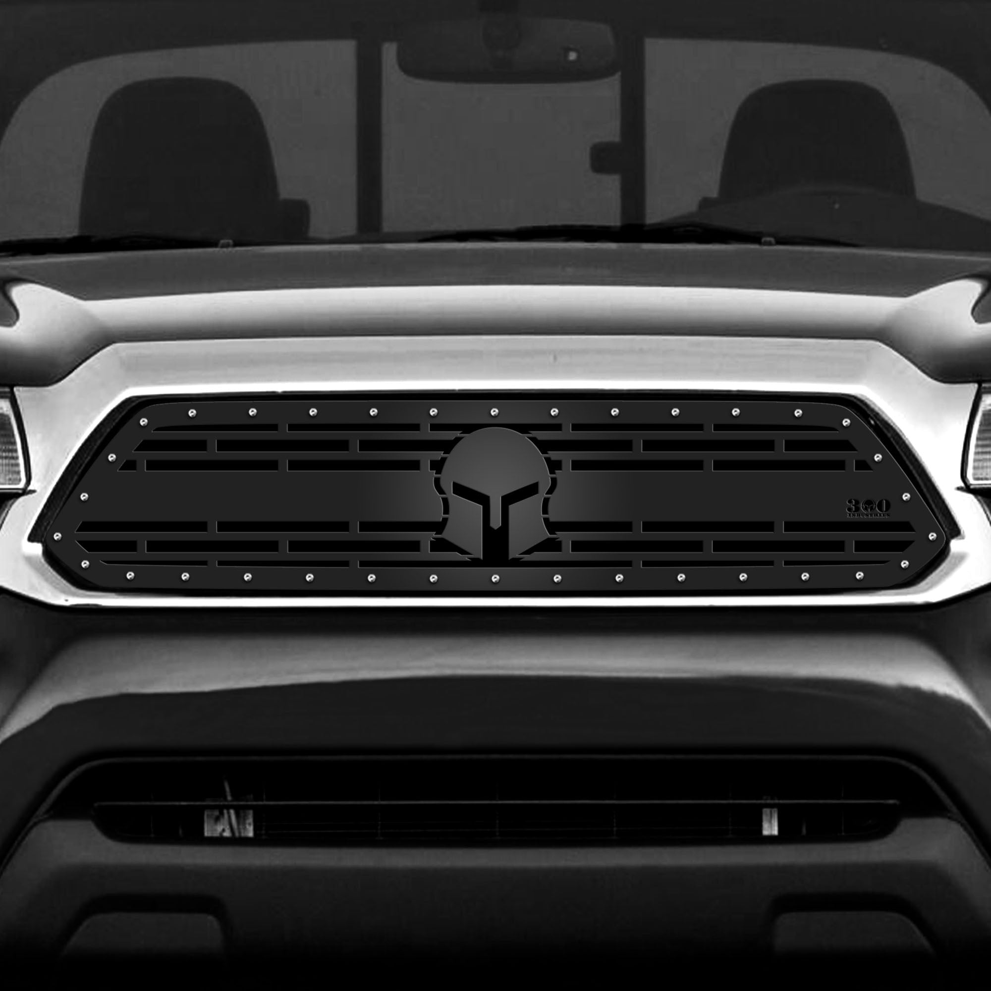 Toyota, Tacoma, Grilles, Truck Grilles, Truck, Grille, Grill, 300 Industries, Powder Coat, Aftermarket Accessories