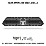 Toyota, Tacoma, Grilles, Truck Grilles, Truck, Grille, Grill, 300 Industries, Powder Coat, Aftermarket Accessories