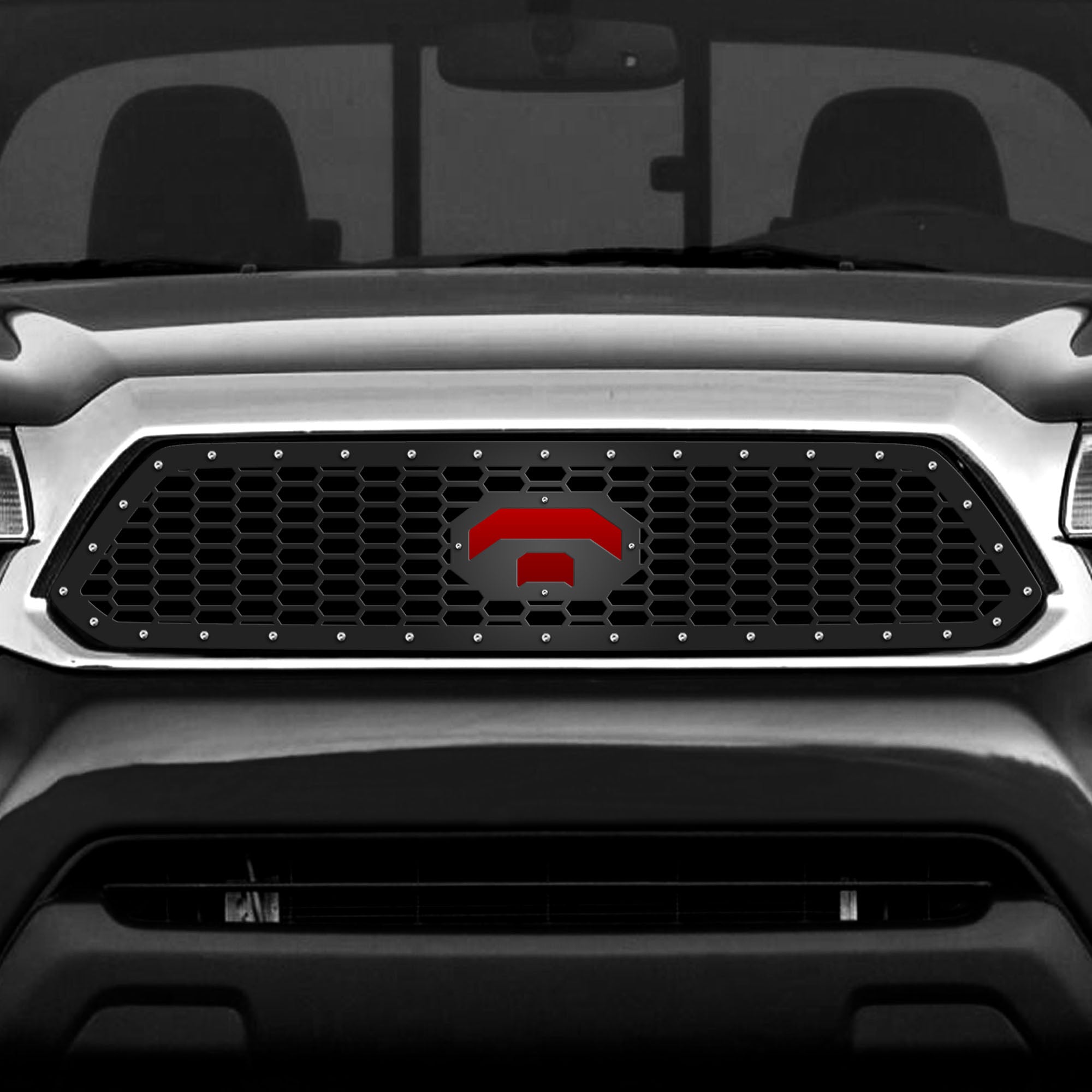 Toyota, Tacoma, Grilles, Truck Grilles, Truck, Grille, Grill, 300 Industries, Powder Coat, Aftermarket Accessories