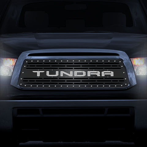 1 Piece LED X-Lite Steel Grille for Toyota Tundra 2010-2013 - TUNDRA V2