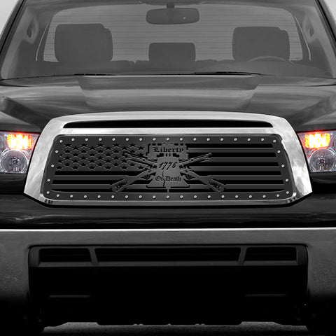 1 Piece Steel Grille for Toyota Tundra 2010-2013 - LIBERTY OR DEATH