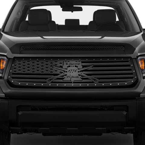 1 Piece Steel Grille for Toyota Tundra 2014-2017 - LIBERTY OR DEATH