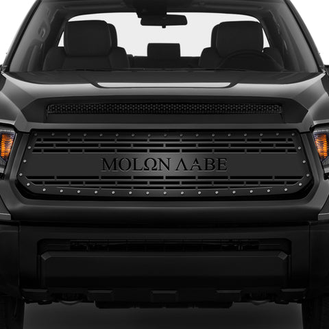 1 Piece Steel Grille for Toyota Tundra 2014-2017 - MOLON LABE