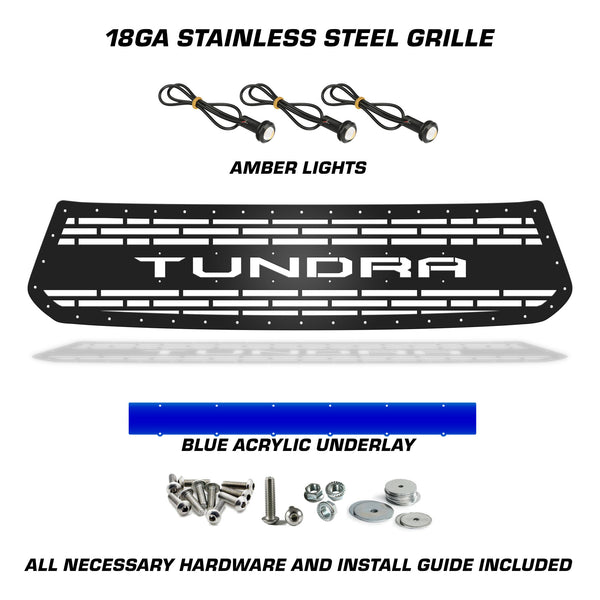 Toyota, Tundra, Grilles, Truck Grilles, Truck, Grille, Grill, 300 Industries, Powder Coat, Aftermarket Accessories