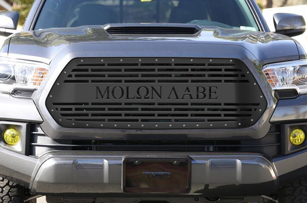 1 Piece Steel Grille for Toyota Tacoma 2016-2017 - MOLON LABE (RTS)
