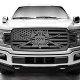 1 Piece Steel Grille for Ford F150 2018-2020 - Liberty or Death