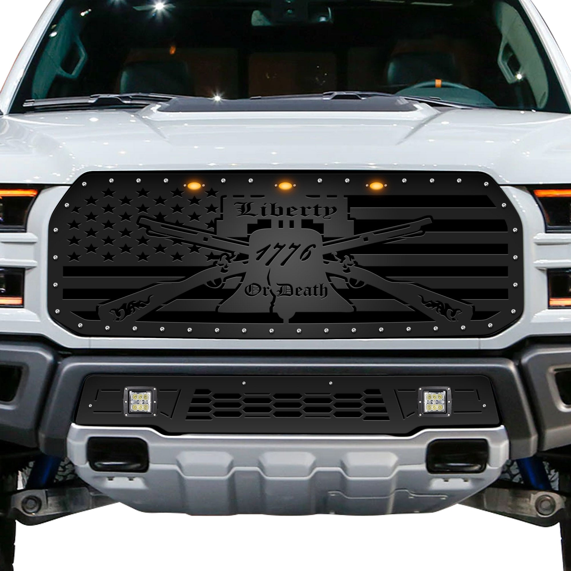 Ford, Raptor, SVT, Grilles, Truck Grilles, Truck, Grille, Grill, 300 Industries, Powder Coat, Aftermarket Accessories