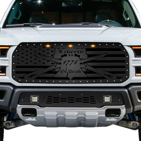 1 Piece Steel Grille for Ford Raptor SVT 2017-2020 - LIBERTY OR DEATH