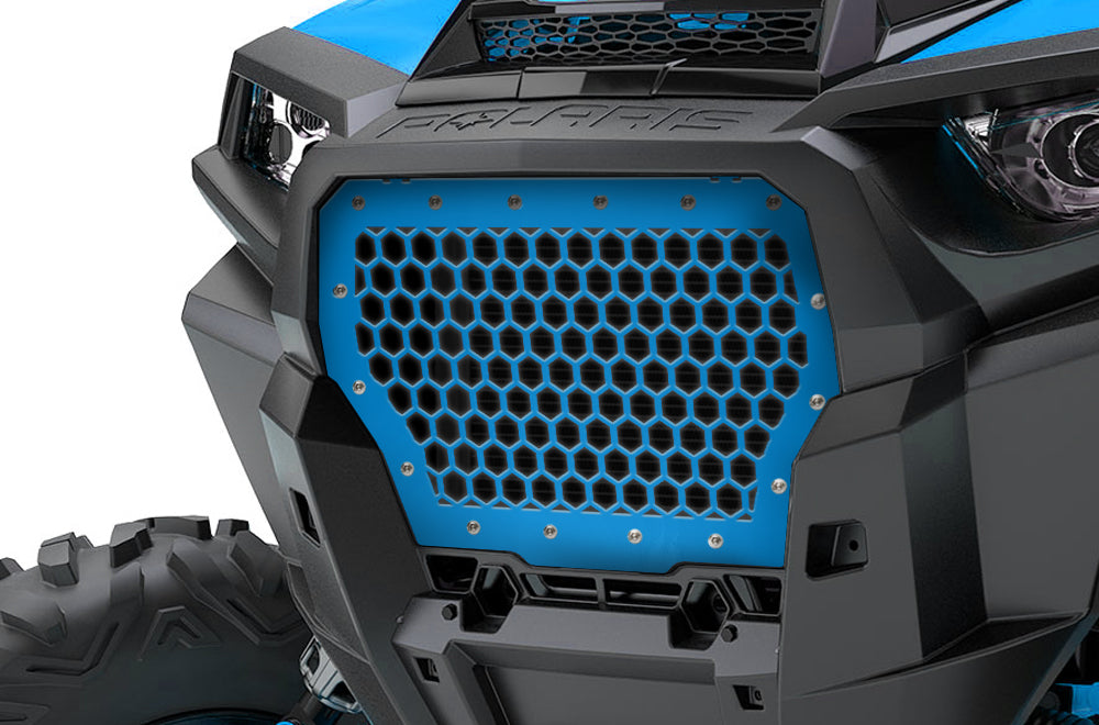 1 Piece Steel Grille for Polaris RZR Turbo 2017-2018 - HEX – 300