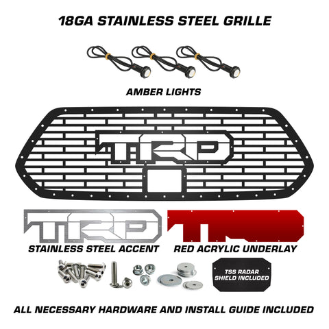 Toyota, Tacoma, Grilles, Truck Grilles, Truck, Grille, Grill, 300 Industries, Powder Coat, Aftermarket Accessories