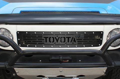 1 Piece Steel Grille for Toyota FJ Cruiser 2007-2014 - TOYOTA