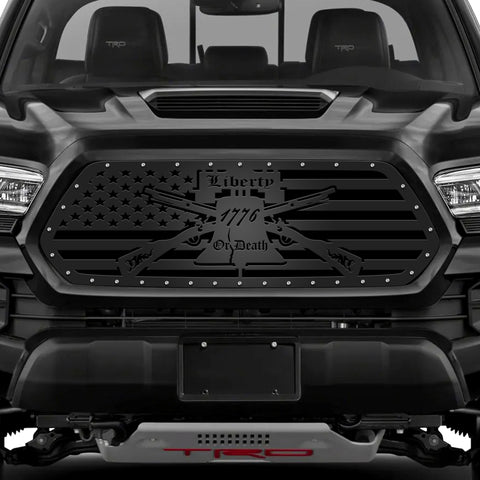 1 Piece Steel Grille for Toyota Tacoma 2016-2017 - LIBERTY OR DEATH