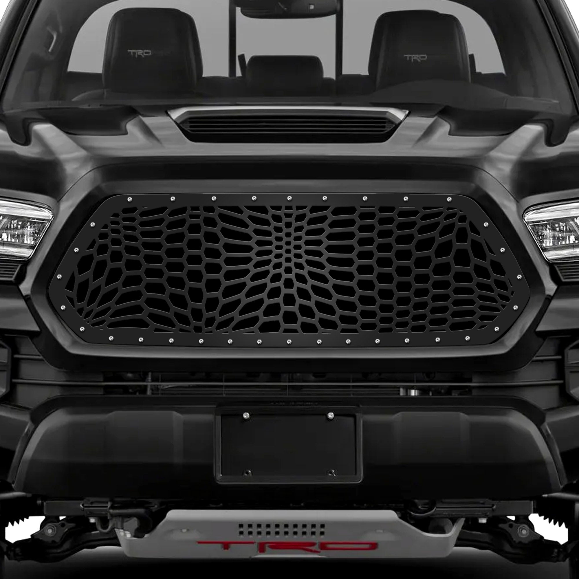 Toyota, Tacoma, Grilles, Truck Grilles, Truck, Grille, Grill, 300 Industries, Powder Coat, Aftermarket Accessories