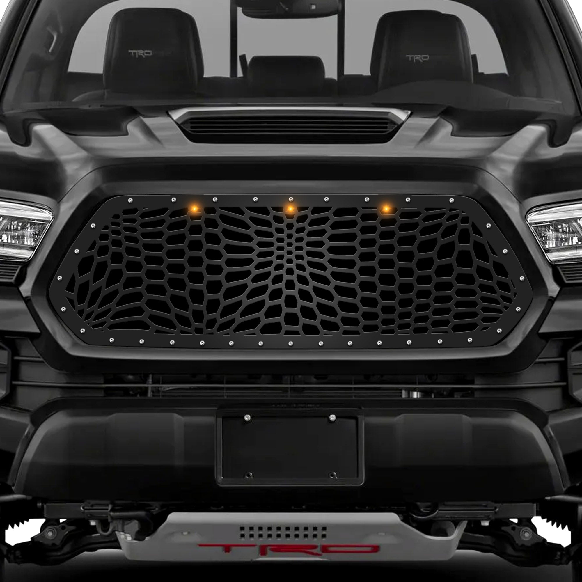 Toyota, Tacoma, Grilles, Truck Grilles, Truck, Grille, Grill, 300 Industries, Powder Coat, Aftermarket Accessories