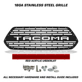 Toyota, Tacoma, Grilles, Truck Grilles, Truck, Grille, Grill, 300 Industries, Powder Coat, Aftermarket Accessories