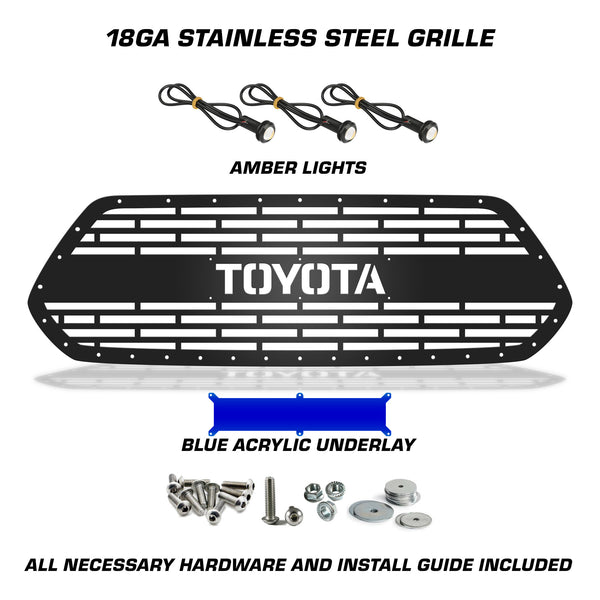 Toyota, Tacoma, Grilles, Truck Grilles, Truck, Grille, Grill, 300 Industries, Powder Coat, Aftermarket Accessories