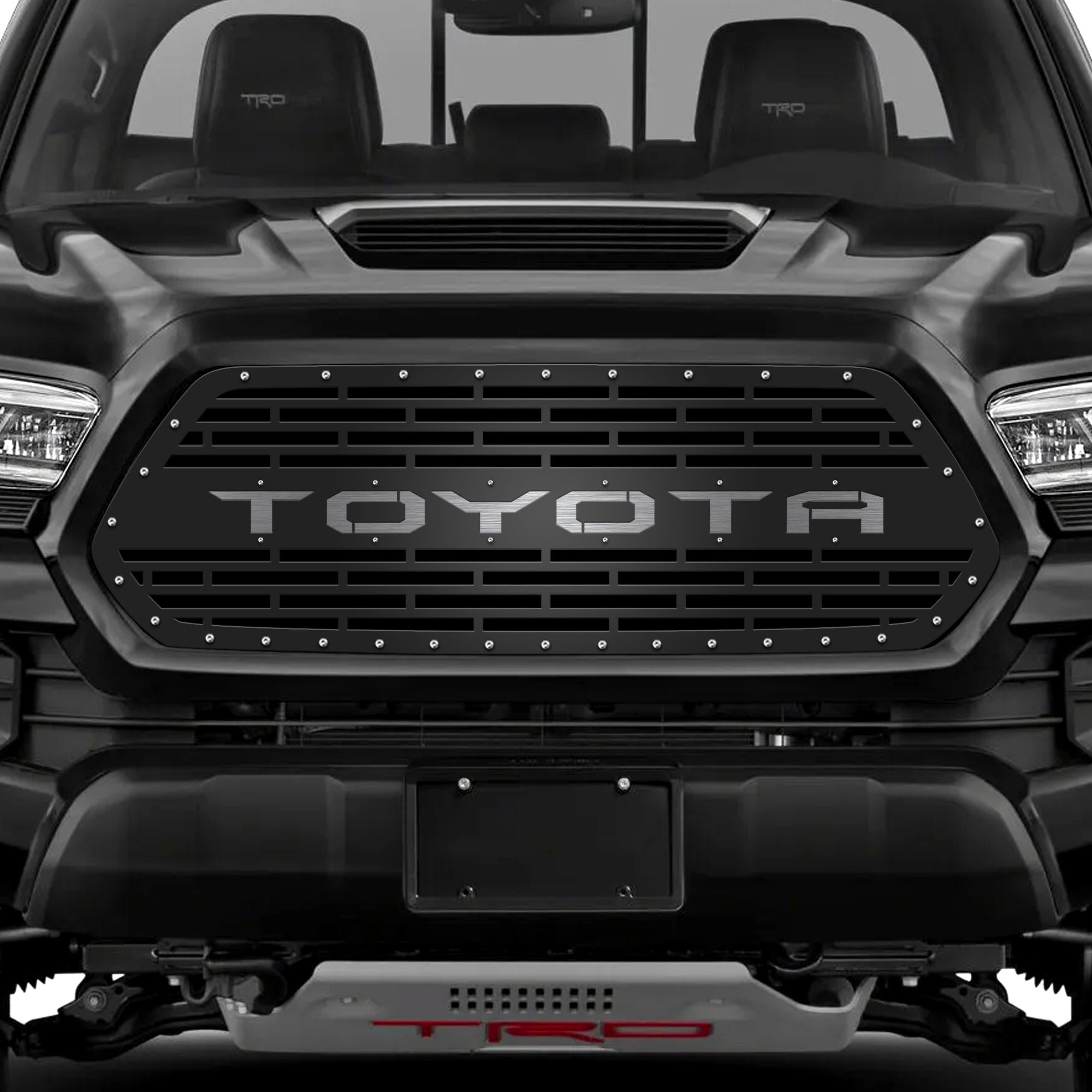 Toyota, Tacoma, Grilles, Truck Grilles, Truck, Grille, Grill, 300 Industries, Powder Coat, Aftermarket Accessories