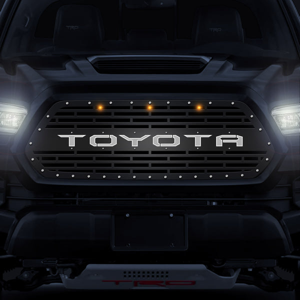 Toyota, Tacoma, Grilles, Truck Grilles, Truck, Grille, Grill, 300 Industries, Powder Coat, Aftermarket Accessories