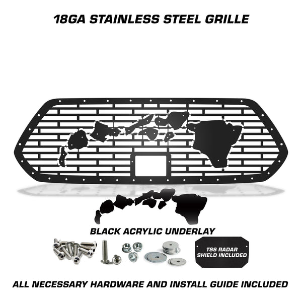 Toyota, Tacoma, Grilles, Truck Grilles, Truck, Grille, Grill, 300 Industries, Powder Coat, Aftermarket Accessories