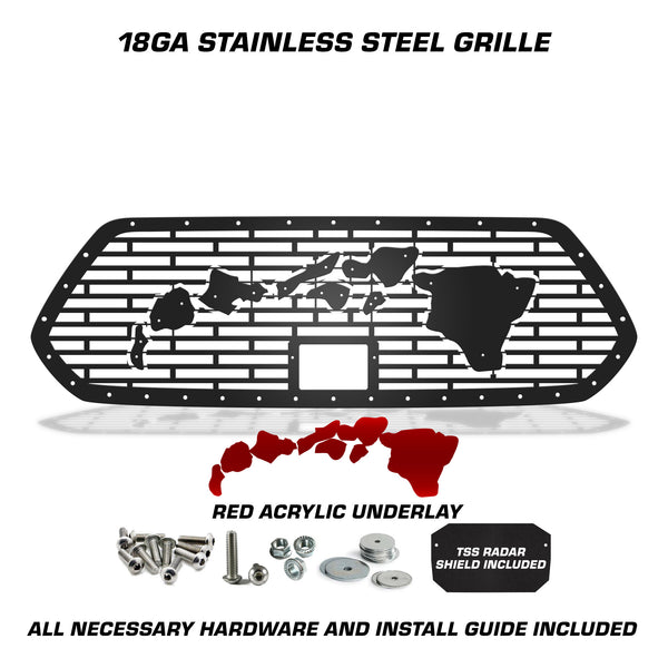 Toyota, Tacoma, Grilles, Truck Grilles, Truck, Grille, Grill, 300 Industries, Powder Coat, Aftermarket Accessories