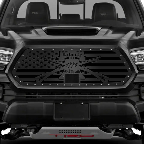 1 Piece Steel Pro Style Grille for Toyota Tacoma 2018-2022 - LIBERTY OR DEATH