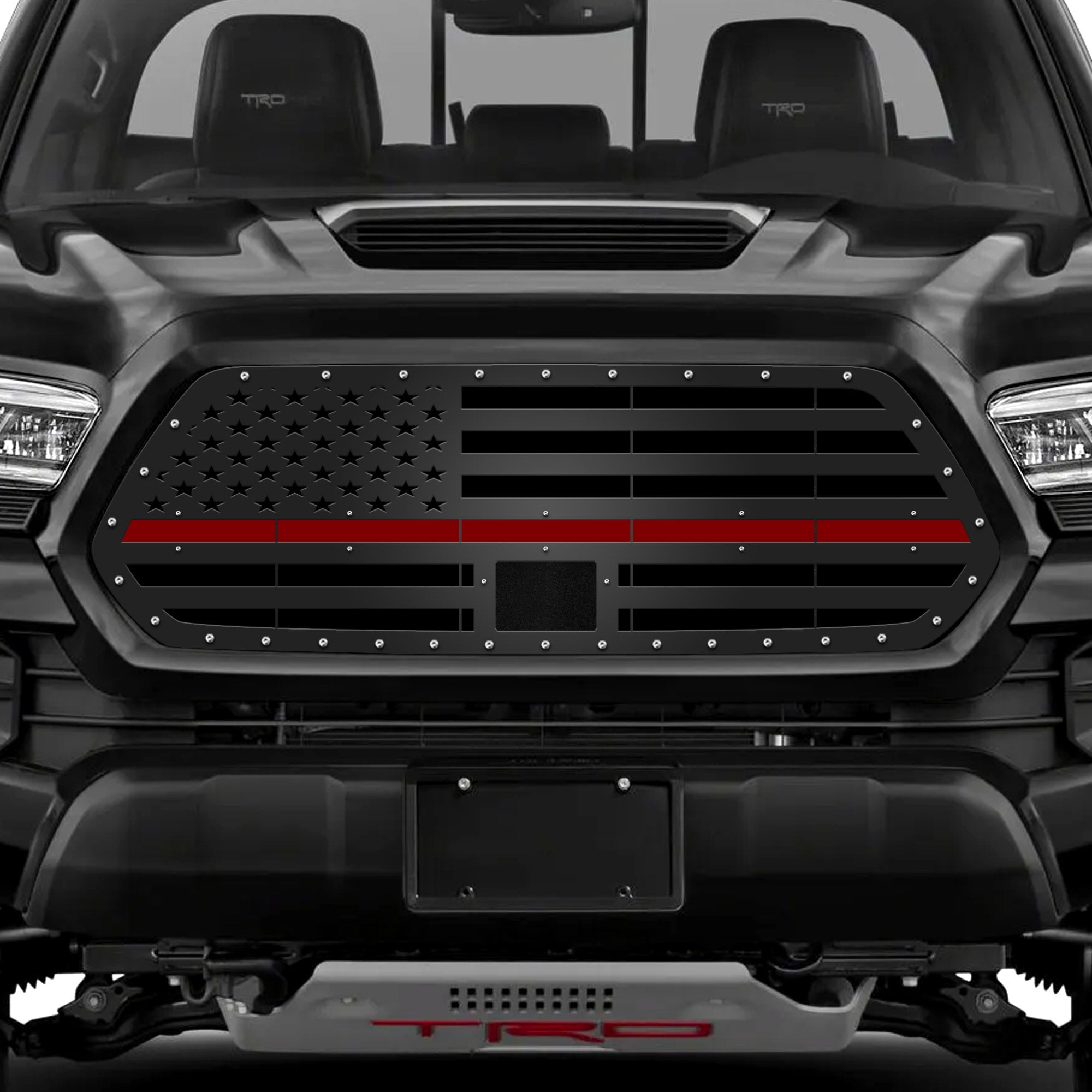 Toyota, Tacoma, Grilles, Truck Grilles, Truck, Grille, Grill, 300 Industries, Powder Coat, Aftermarket Accessories