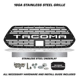 Toyota, Tacoma, Grilles, Truck Grilles, Truck, Grille, Grill, 300 Industries, Powder Coat, Aftermarket Accessories