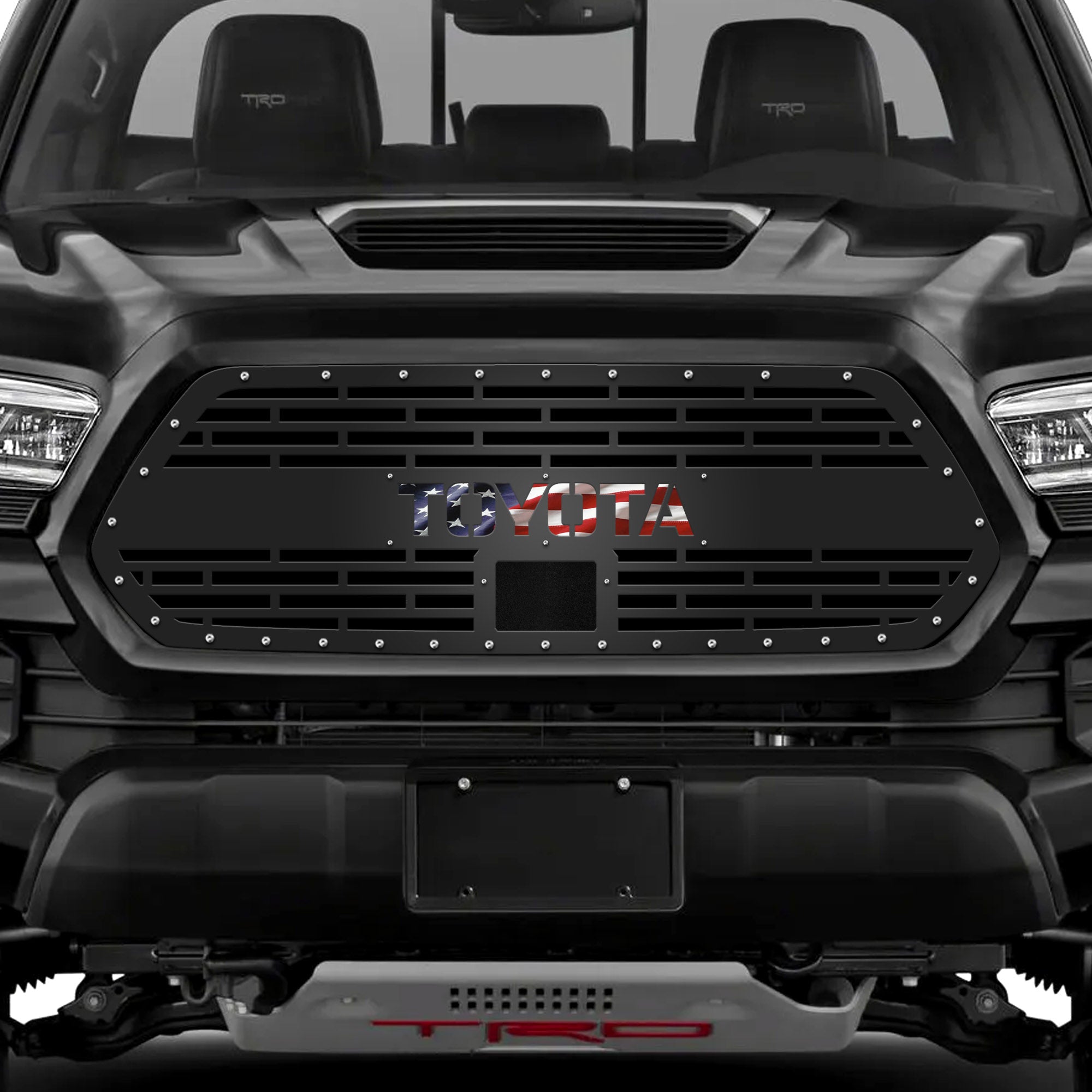 Toyota, Tacoma, Grilles, Truck Grilles, Truck, Grille, Grill, 300 Industries, Powder Coat, Aftermarket Accessories