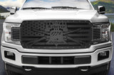 1 Piece Steel Grille for Ford F150 2018-2020 - Liberty or Death